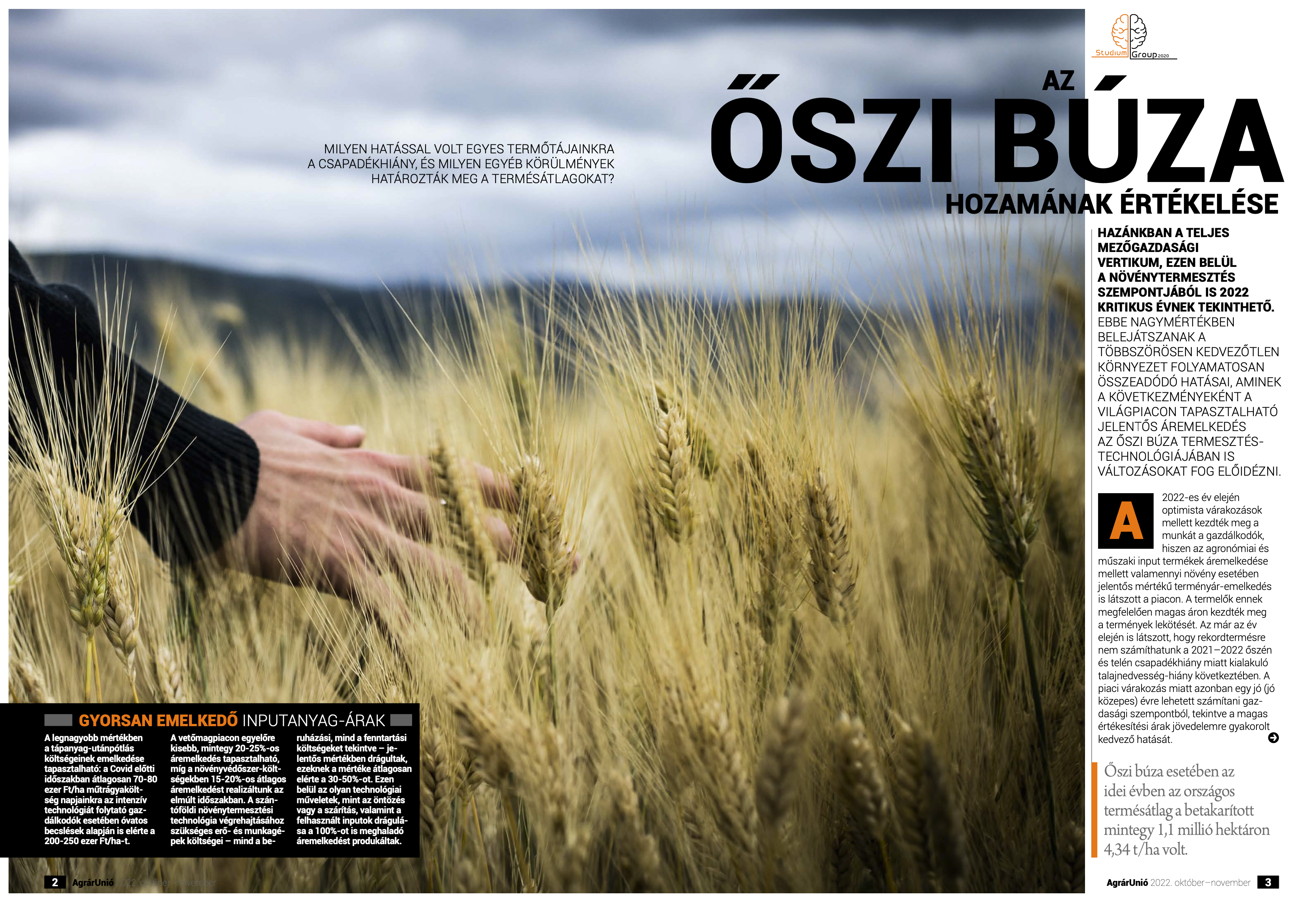 AgrárUnió 2022.10-11. szám