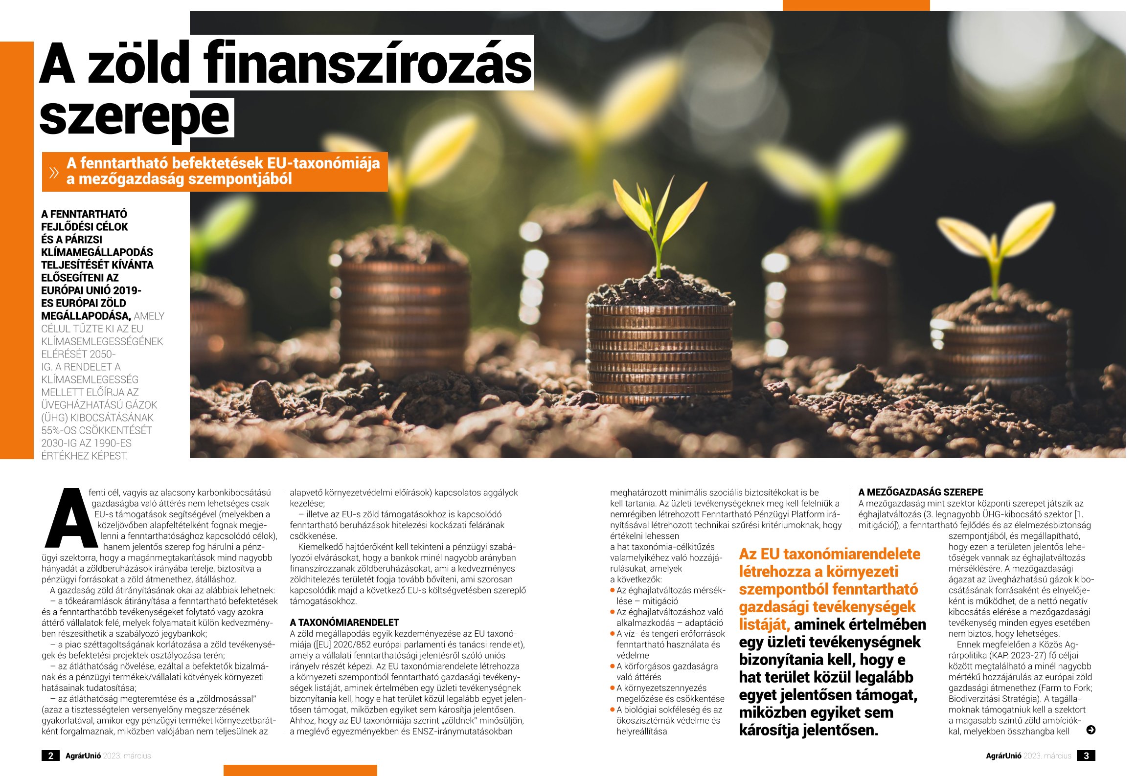 AgrárUnió 2023.03. szám