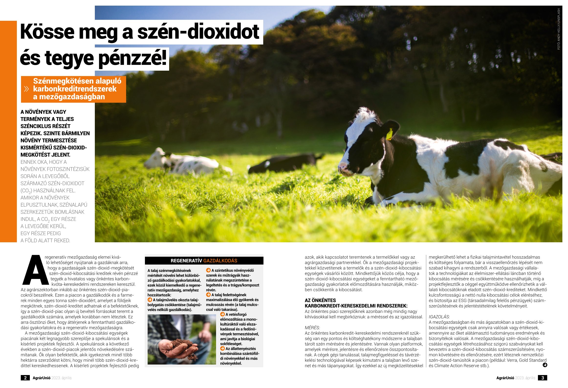 AgrárUnió 2023. 04. szám